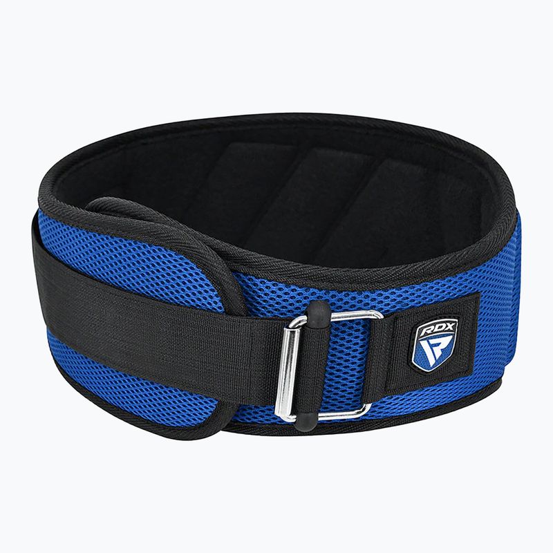 Súlyemelő öv RDX Rx4 Weightlifting Belt blue 3
