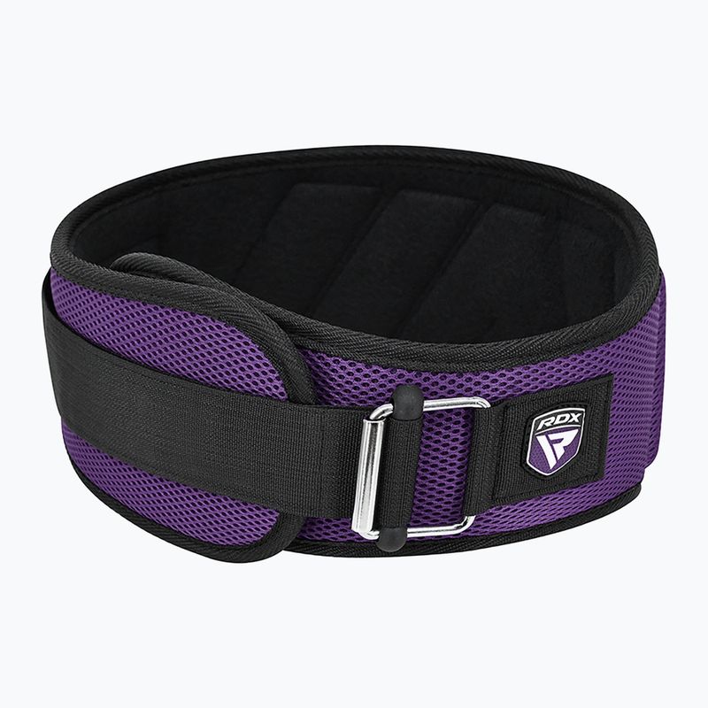 Súlyemelő öv RDX Rx4 Weightlifting Belt purple 3