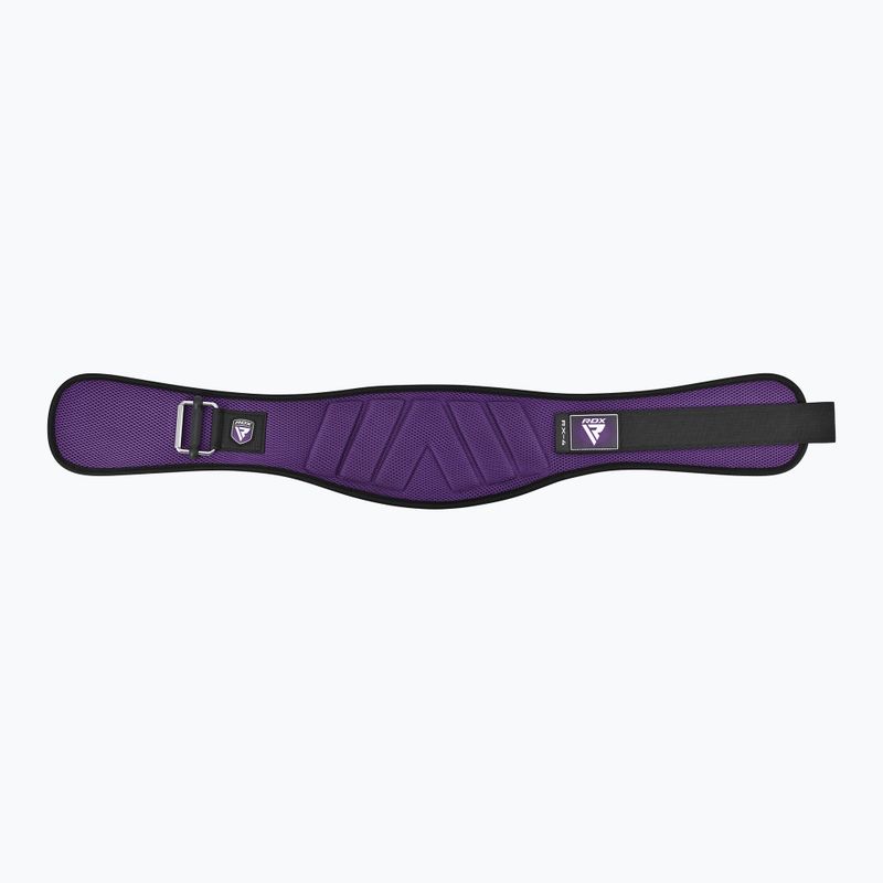 Súlyemelő öv RDX Rx4 Weightlifting Belt purple 5