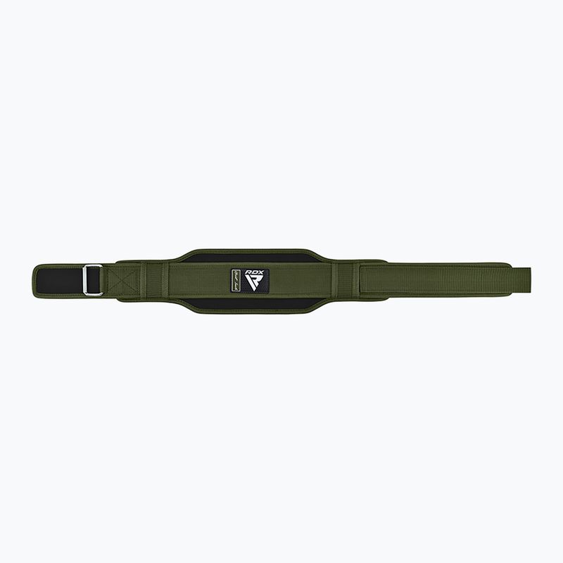 Súlyemelő öv RDX Rx5 Weightlifting Belt army green 7