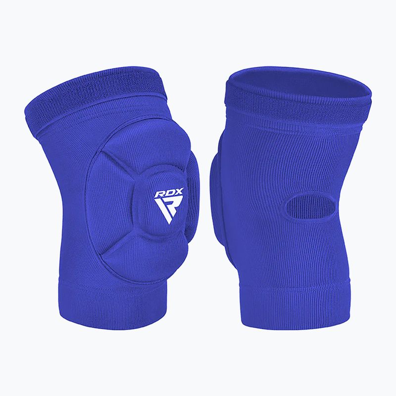 RDX K5 Hosiery Knee Foam kék/fehér térdvédők 2