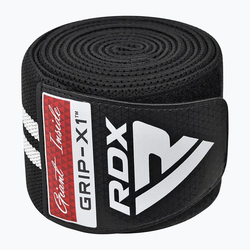 Térdvédő RDX KR11 Gym Knee Wrap black/white 3