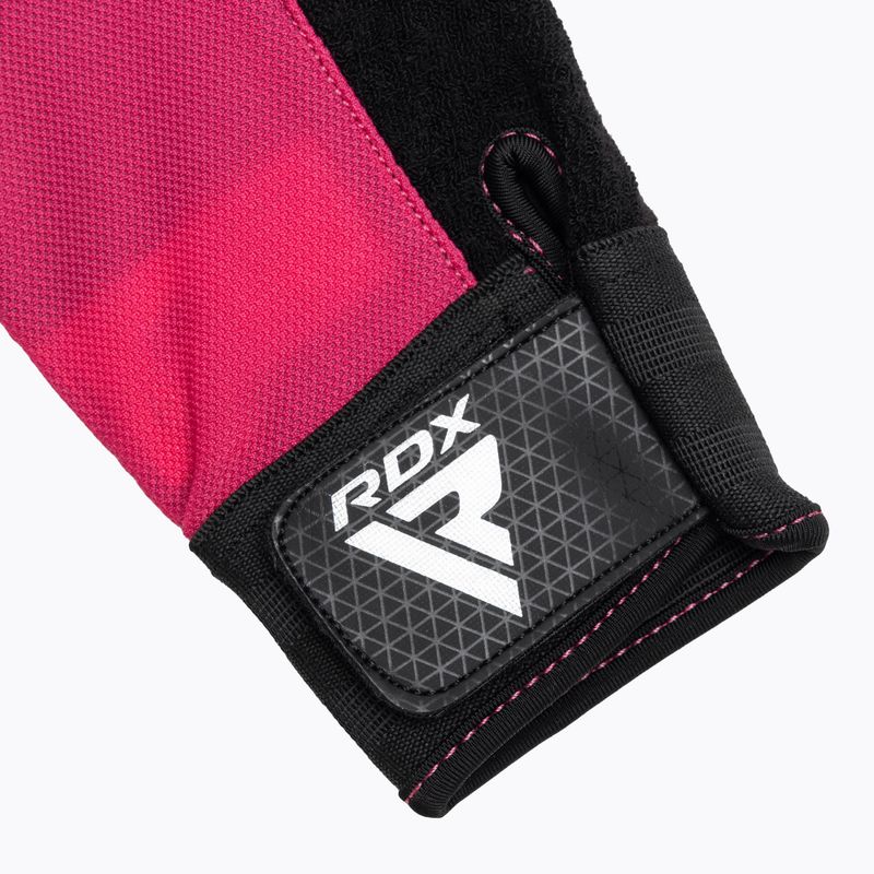 RDX W1F teljes ujjú edző kesztyű rózsaszín 5