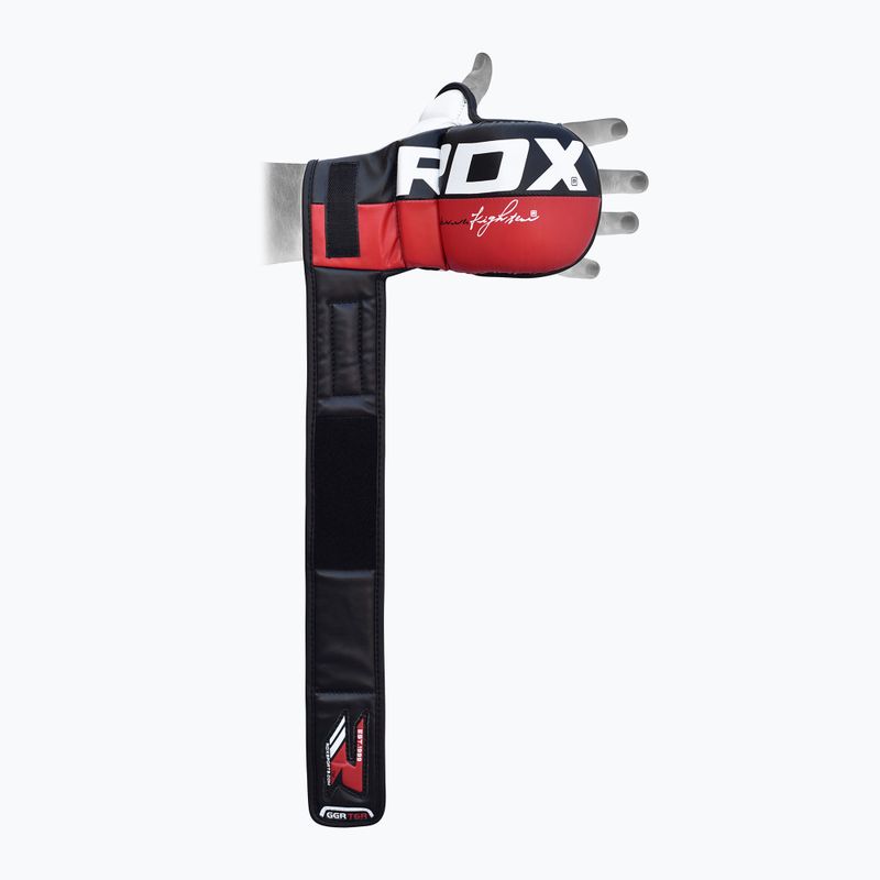 RDX Grappling kesztyű REX T6 Plus piros 4