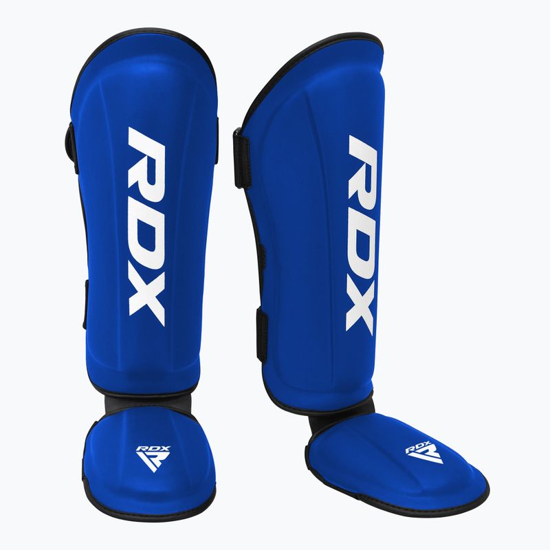 RDX T1 Sípcsont- és lábfejvédő kék/fehér sípcsont- és lábfejvédők