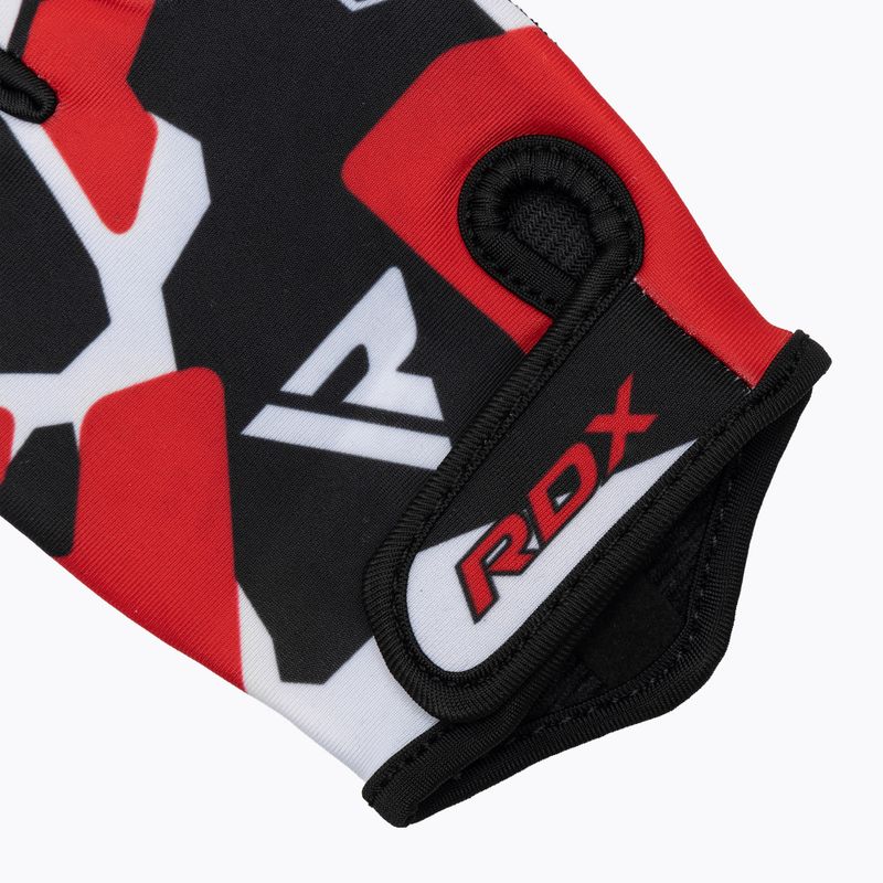 RDX Sumblimation edző kesztyű F6 piros 4