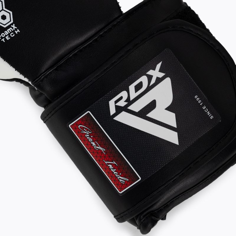 RDX REX F4 fehér és fekete bokszkesztyűk BGR-F4B-10OZ 6