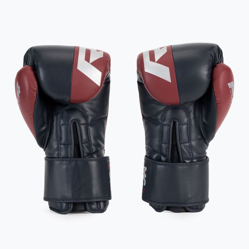 RDX REX F4 fekete/piros bokszkesztyűk BGR-F4MU-10OZ 2