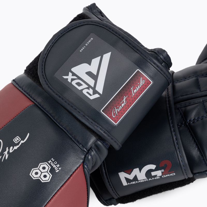 RDX REX F4 fekete/piros bokszkesztyűk BGR-F4MU-10OZ 6