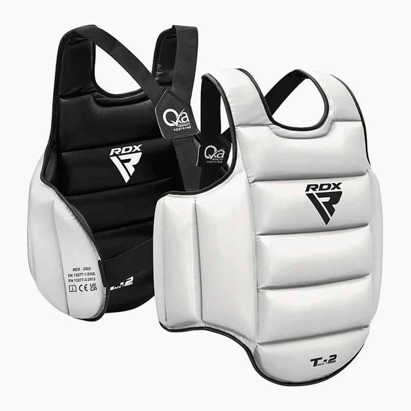 RDX SCC-T2 karate mellvédő fekete/fehér 6