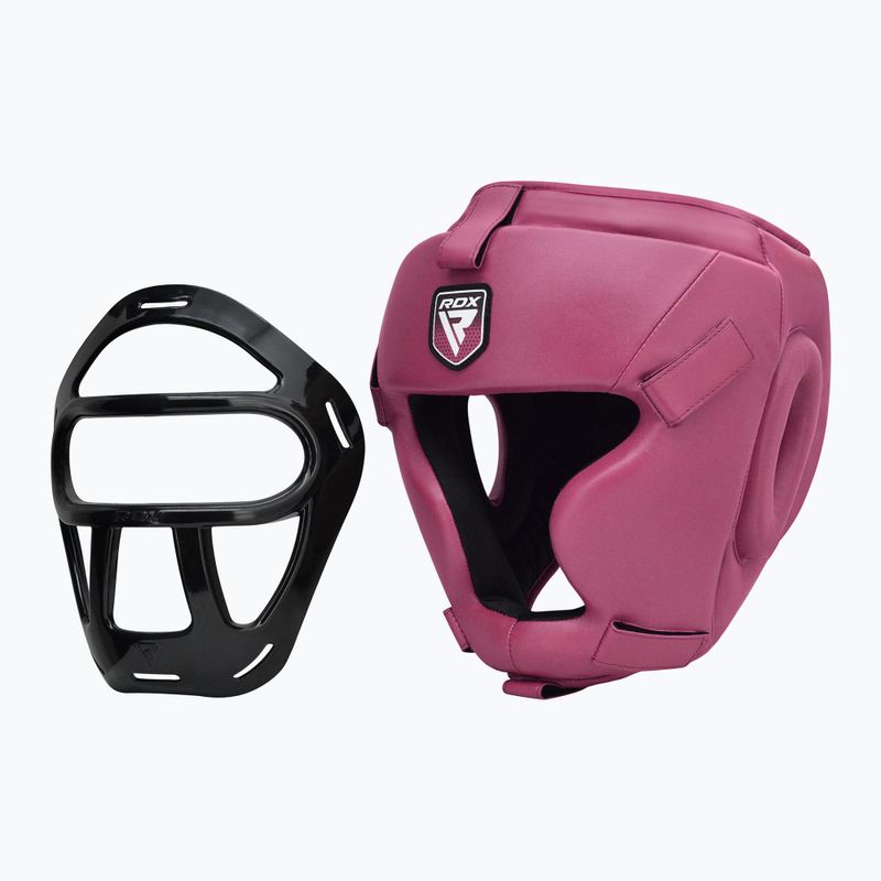 RDX Guard Grill T1 rózsaszín bokszsisak 4