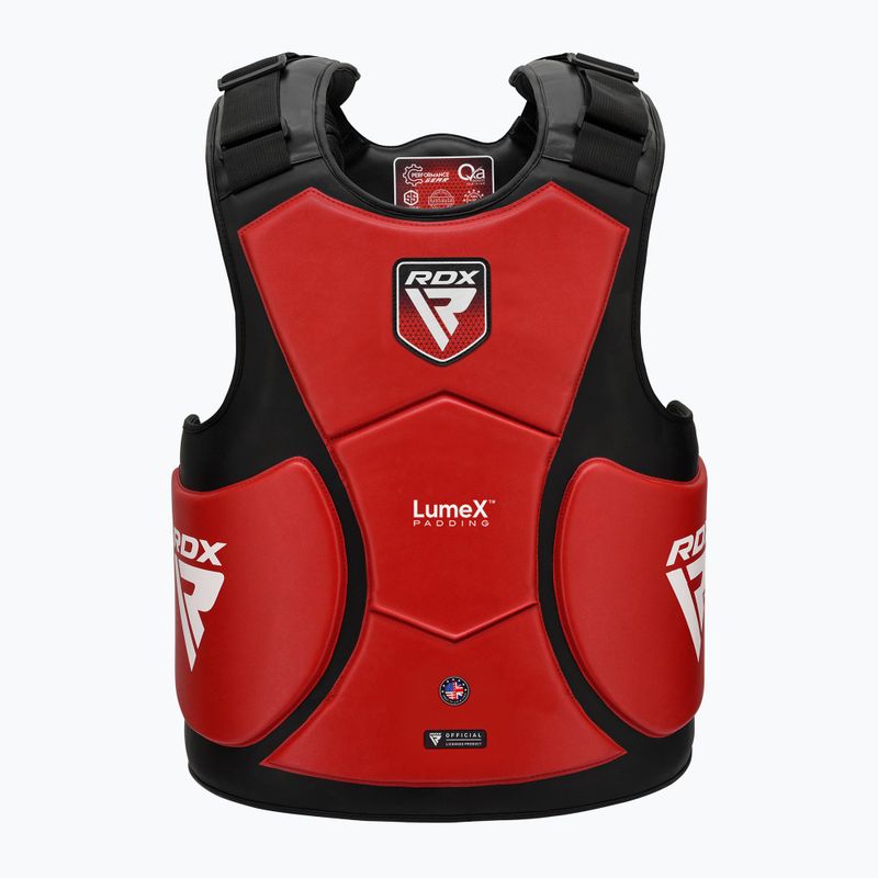 Testvédő RDX Apex Coach Body Protector red