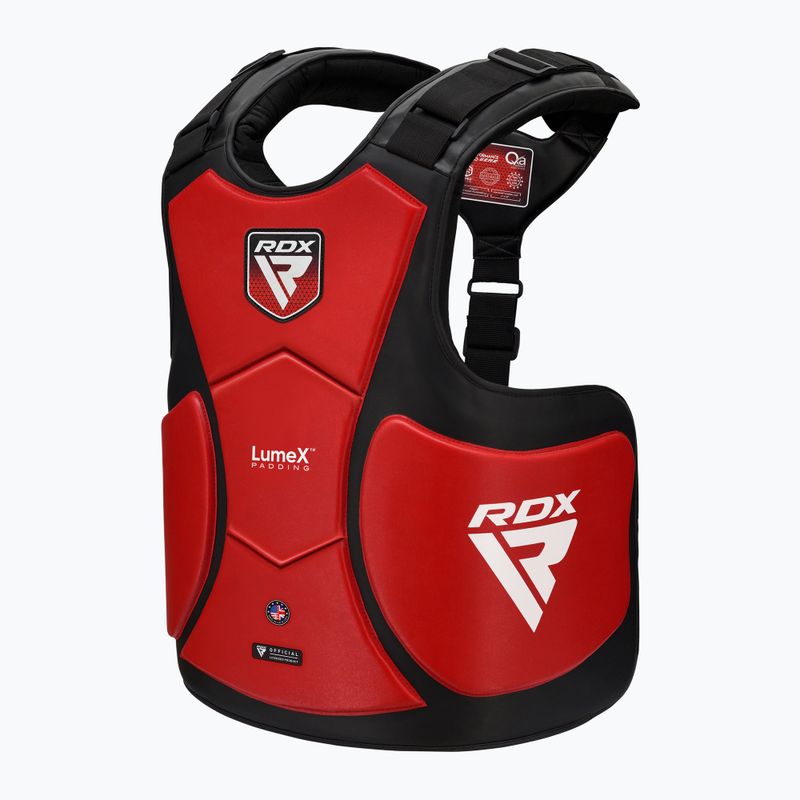 Testvédő RDX Apex Coach Body Protector red 3