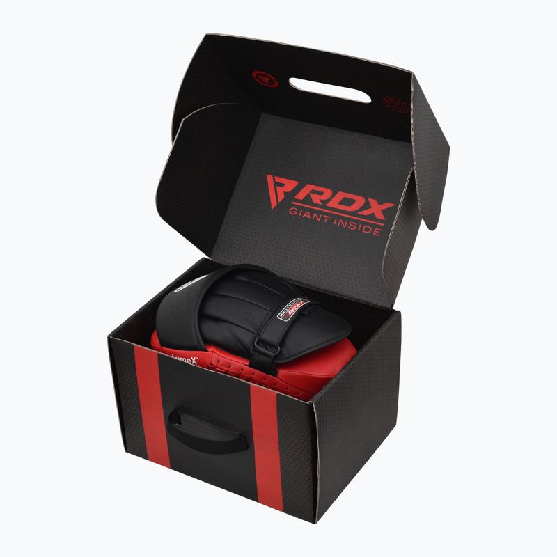 Pontkesztyű RDX Apex Curved Training Boxing Pads red 6