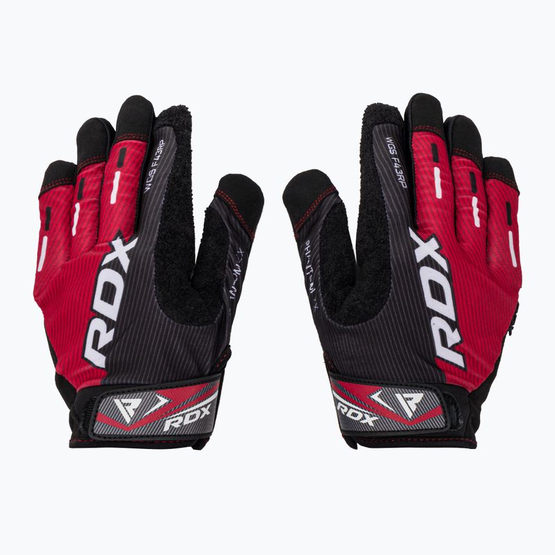 RDX szublimációs edzőkesztyű fekete-piros WGS-F43RP 3