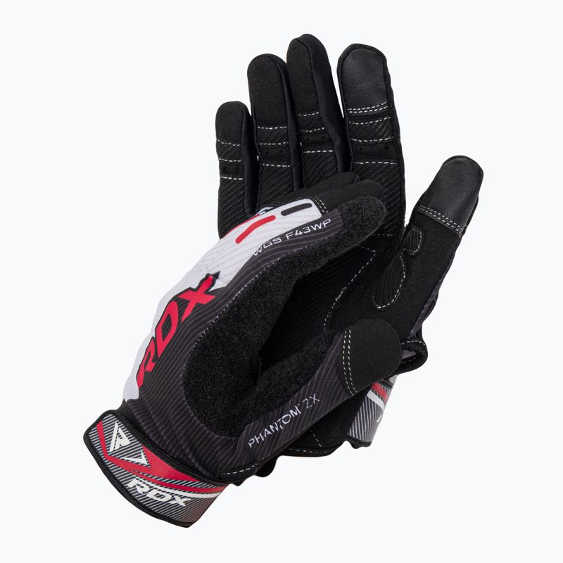 RDX Sublimation F43 edzőkesztyű fekete-fehér WGS-F43WP