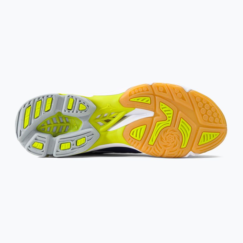 Férfi röplabda cipő Mizuno Wave Lightning Z3 Mid kék V1GA170571 4