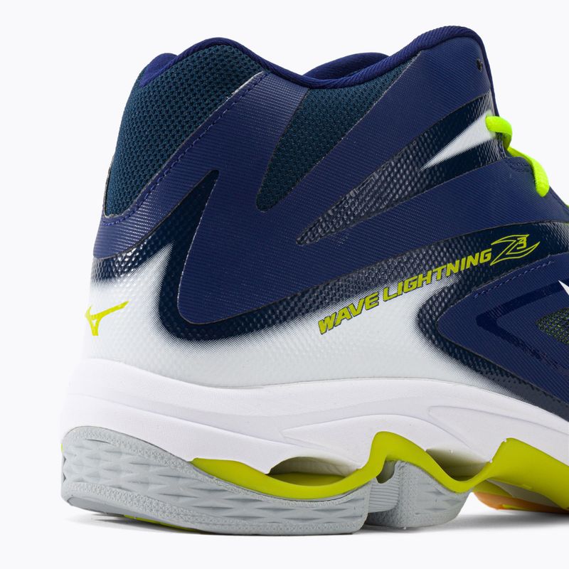 Férfi röplabda cipő Mizuno Wave Lightning Z3 Mid kék V1GA170571 8