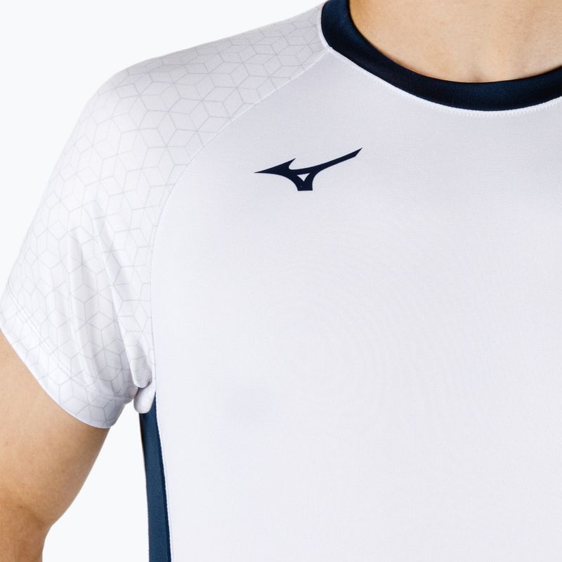 Férfi Mizuno Premium High-Kyu kosárlabda mez fehér V2EA700271 4