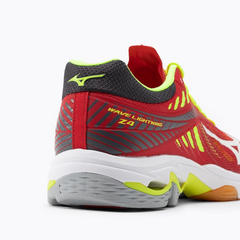 Férfi röplabda cipő Mizuno Wave Lightning Z4 piros V1GA18180001 8