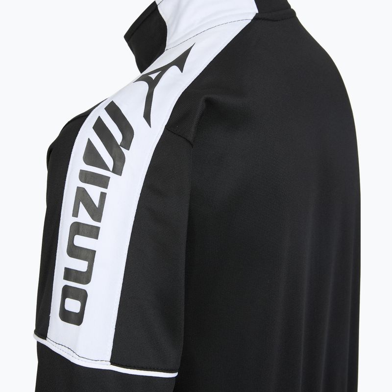 Gyerek edzőpulóver Mizuno Knitted Track black 3
