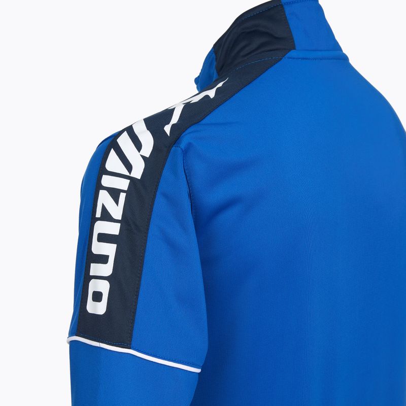 Gyerek edzőpulóver Mizuno Knitted Track royal 3
