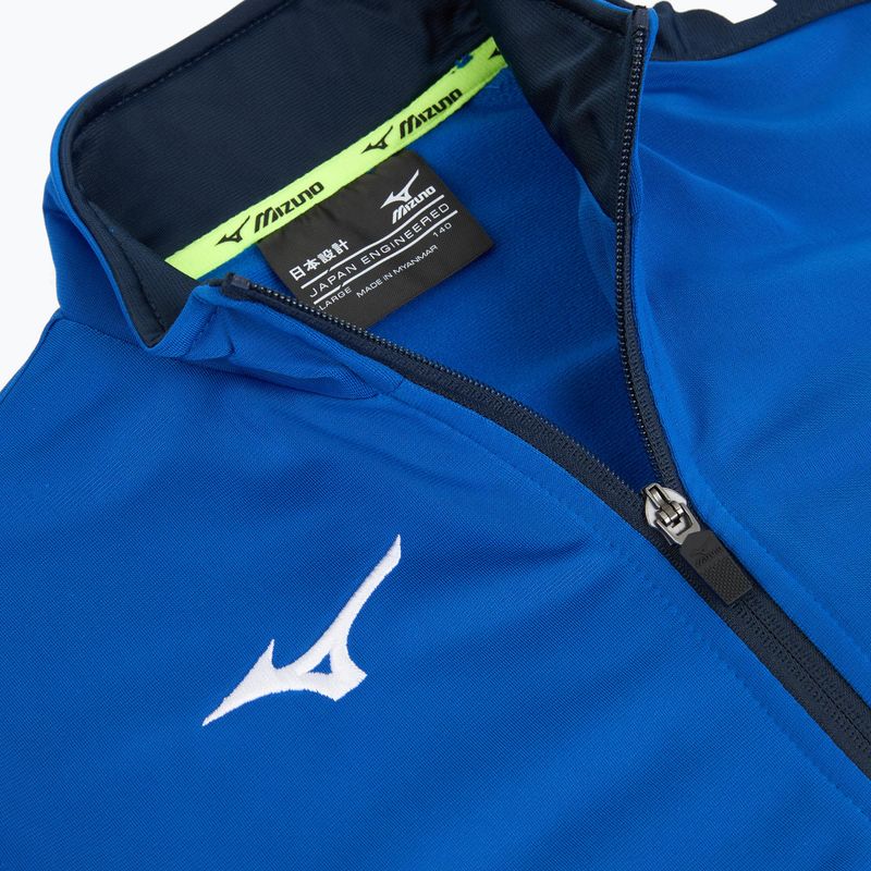 Gyerek edzőpulóver Mizuno Knitted Track royal 4