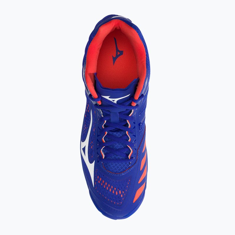 Férfi röplabda cipő Mizuno Wave Lightning Z5 Mid kék V1GA190500 6