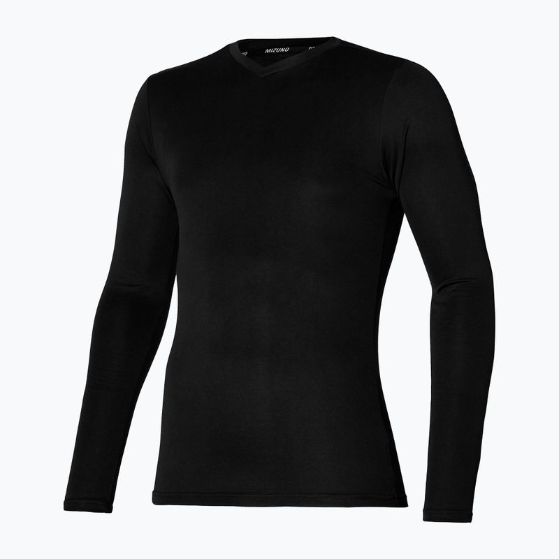 Férfi hosszú ujjú felső futáshoz BT Under V neck black