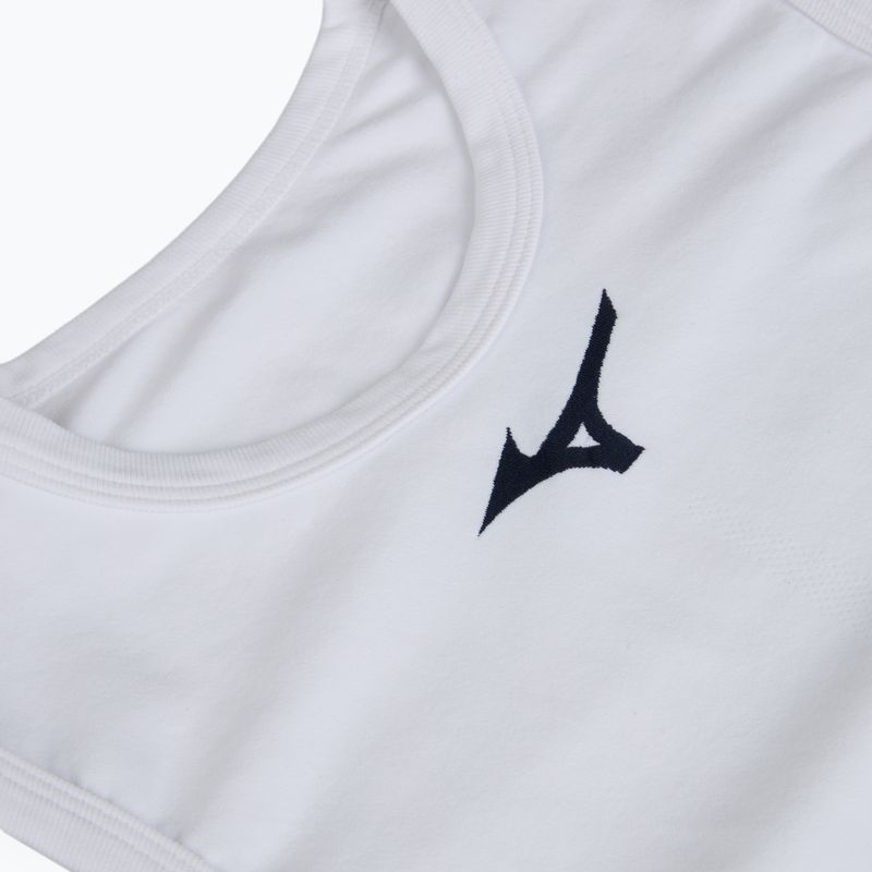 Férfi futó póló Mizuno Core Underwear Sleeveless white/navy 3