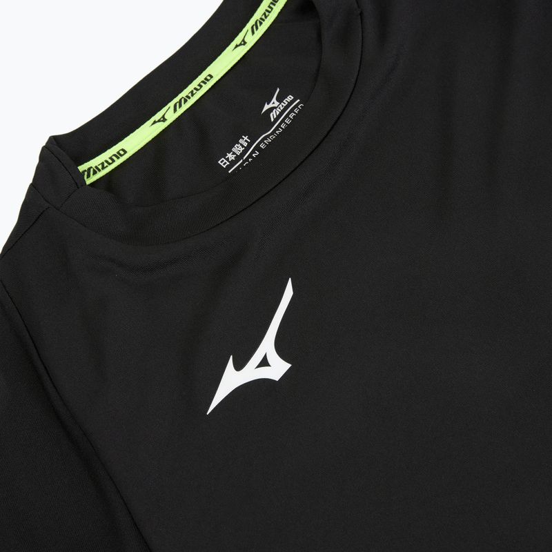 Gyerek edző póló Mizuno Core SS black/black 3