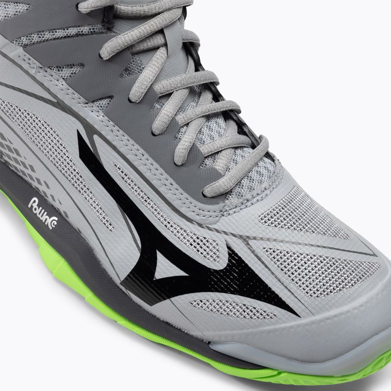 Férfi röplabda cipő Mizuno Wave Mirage 2.1 Mid zöld X1GA187037 7