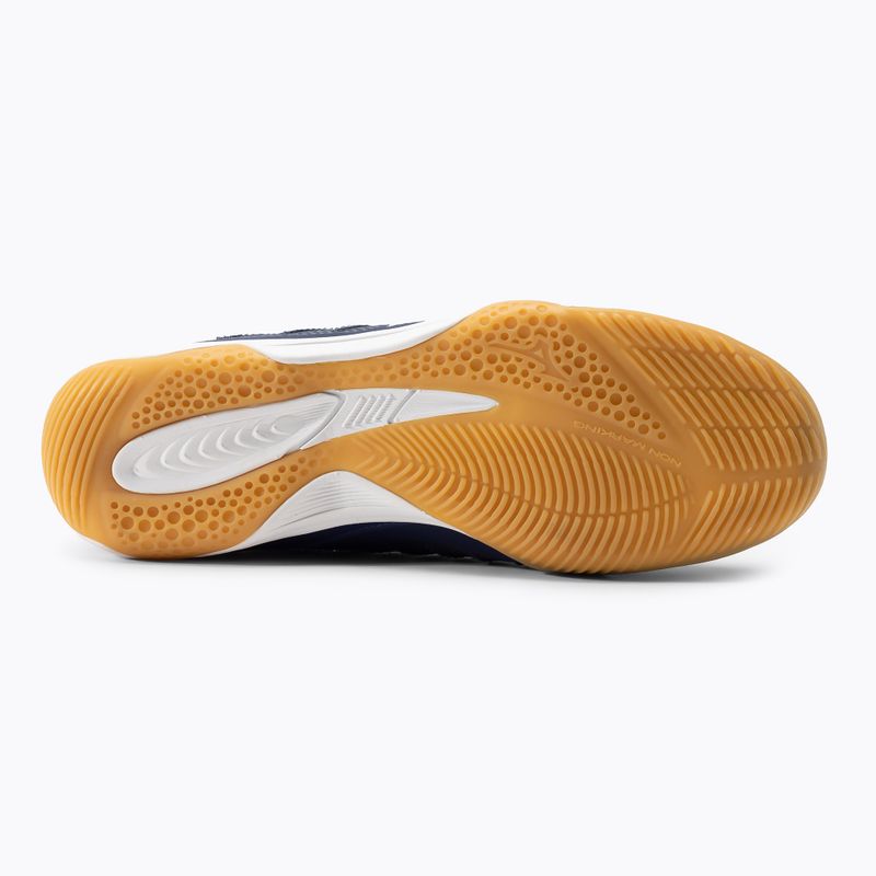 Mizuno Rebula Sala Elite IN férfi futballcipő tengerészkék Q1GA202001 4