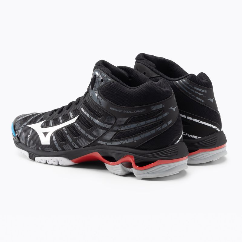 Férfi röplabda cipő Mizuno Wave Voltage Mid fekete V1GA196545 3
