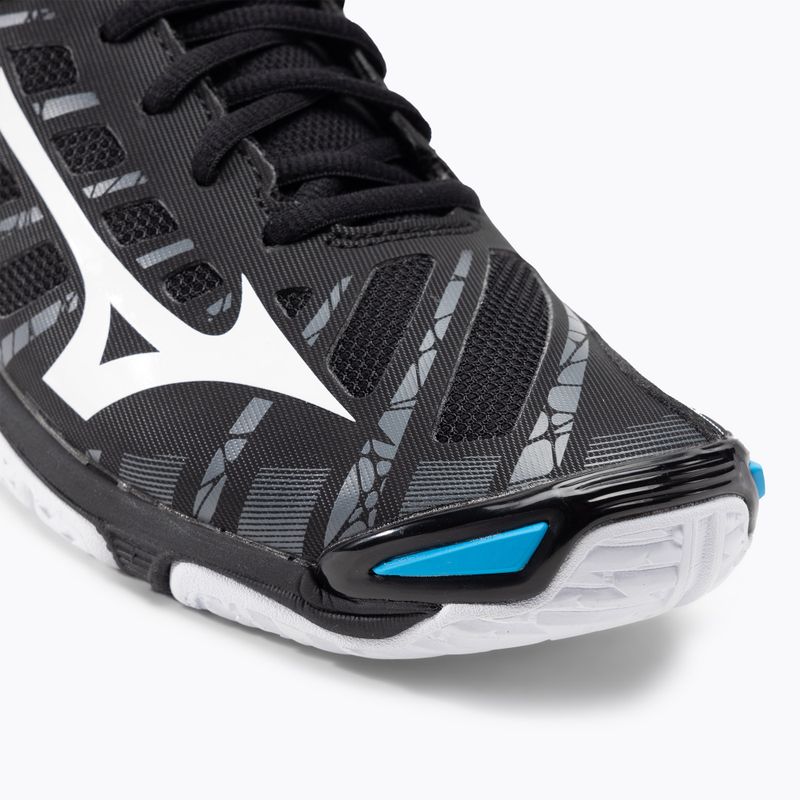 Férfi röplabda cipő Mizuno Wave Voltage Mid fekete V1GA196545 7