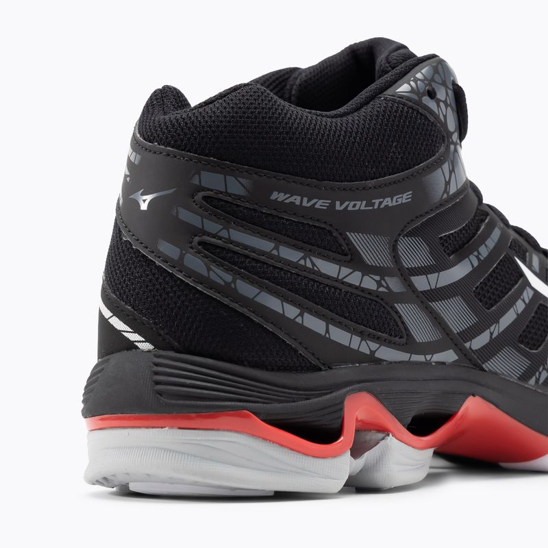 Férfi röplabda cipő Mizuno Wave Voltage Mid fekete V1GA196545 8