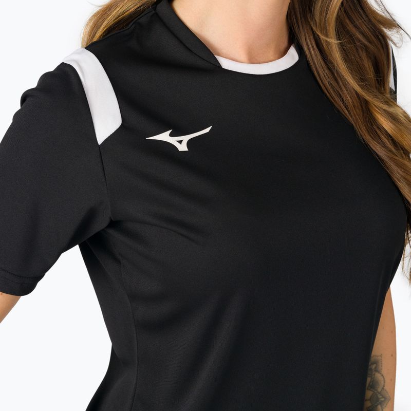 Mizuno Premium Handball SS női edzőpóló fekete X2FA0C020209 4