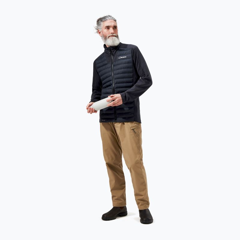 Férfi hibrid kabát Berghaus Hottar Hybrid black/black 2