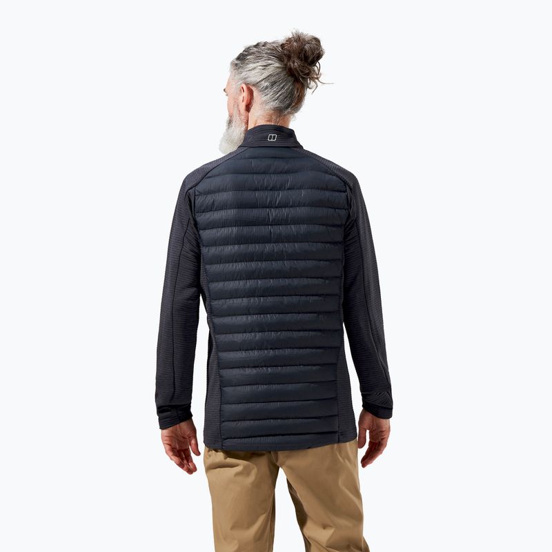 Férfi hibrid kabát Berghaus Hottar Hybrid black/black 3