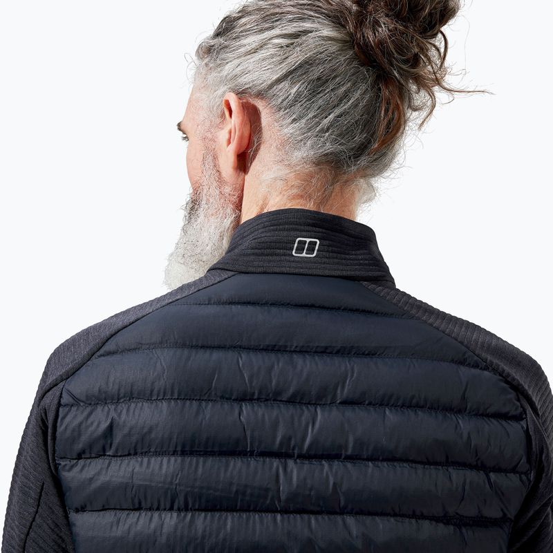 Férfi hibrid kabát Berghaus Hottar Hybrid black/black 8
