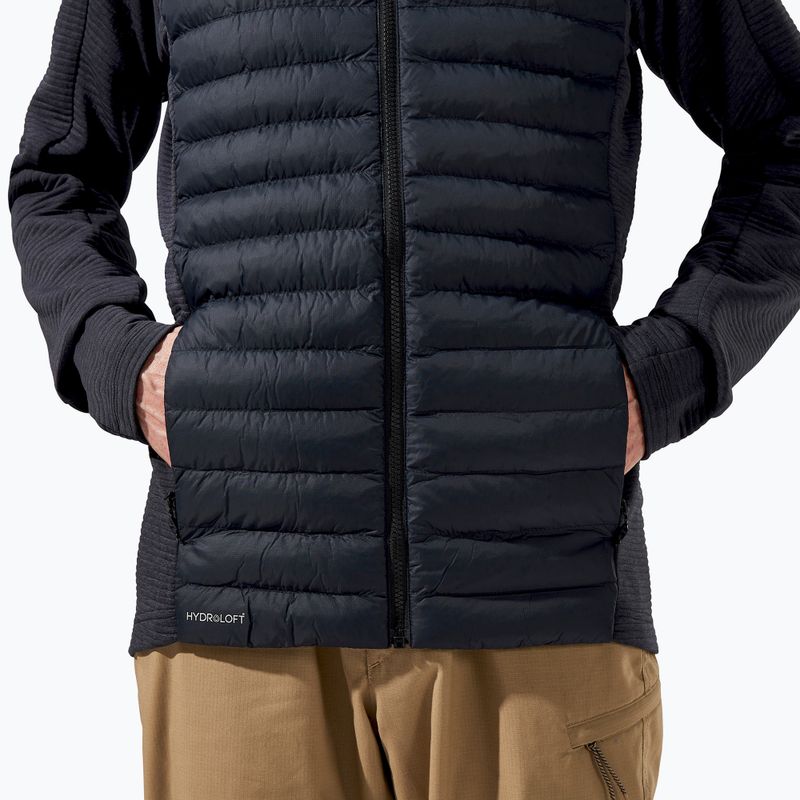 Férfi hibrid kabát Berghaus Hottar Hybrid black/black 9