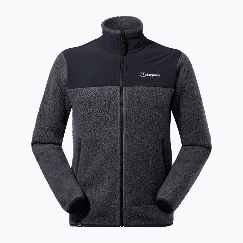 Férfi Berghaus Syker AM szürke csíkos/jet fekete fleece melegítőfelső 6