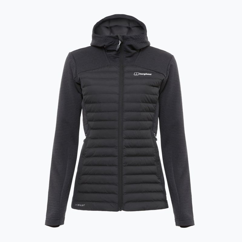 Női hibrid kabát Berghaus Nula Hybrid black/black