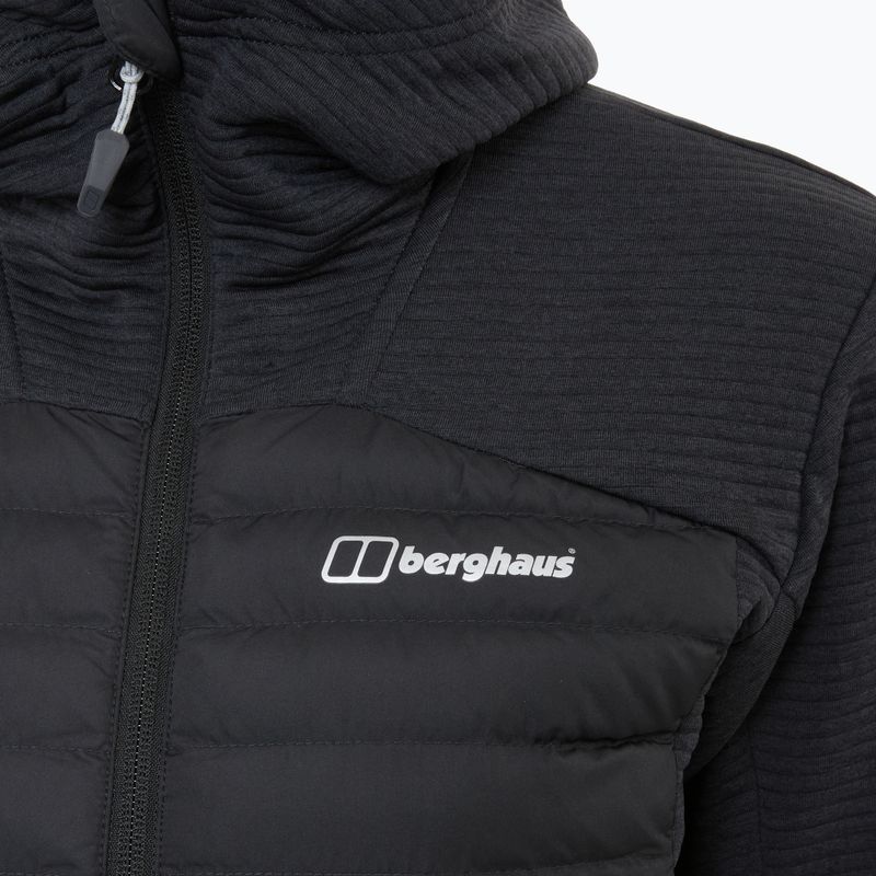Női hibrid kabát Berghaus Nula Hybrid black/black 3