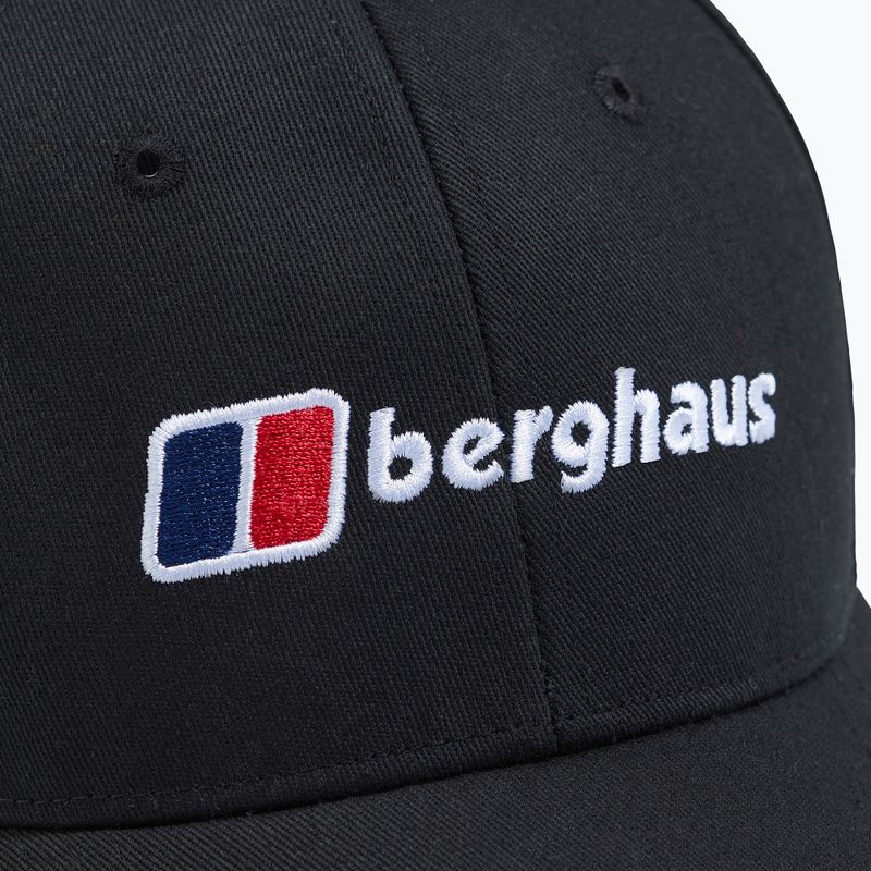 Berghaus Logo Recognition black/black baseballsapka 3