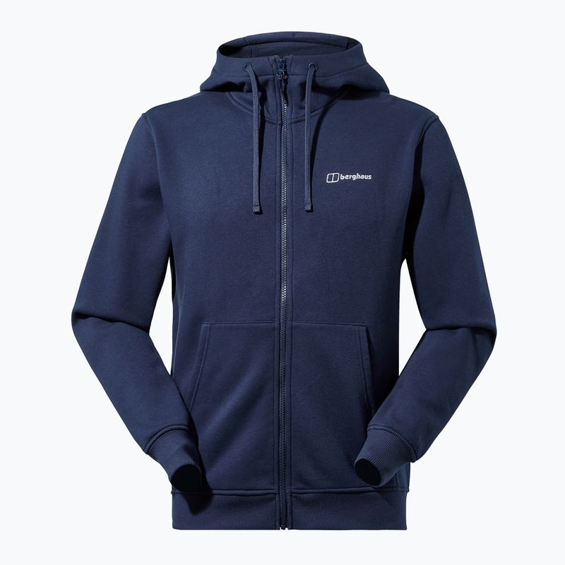 Férfi Berghaus Logo Full Zip pulóver dusk 10