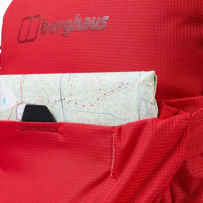 Berghaus Remote Hike 25 l goji bogyó/piros dália túra hátizsák 8