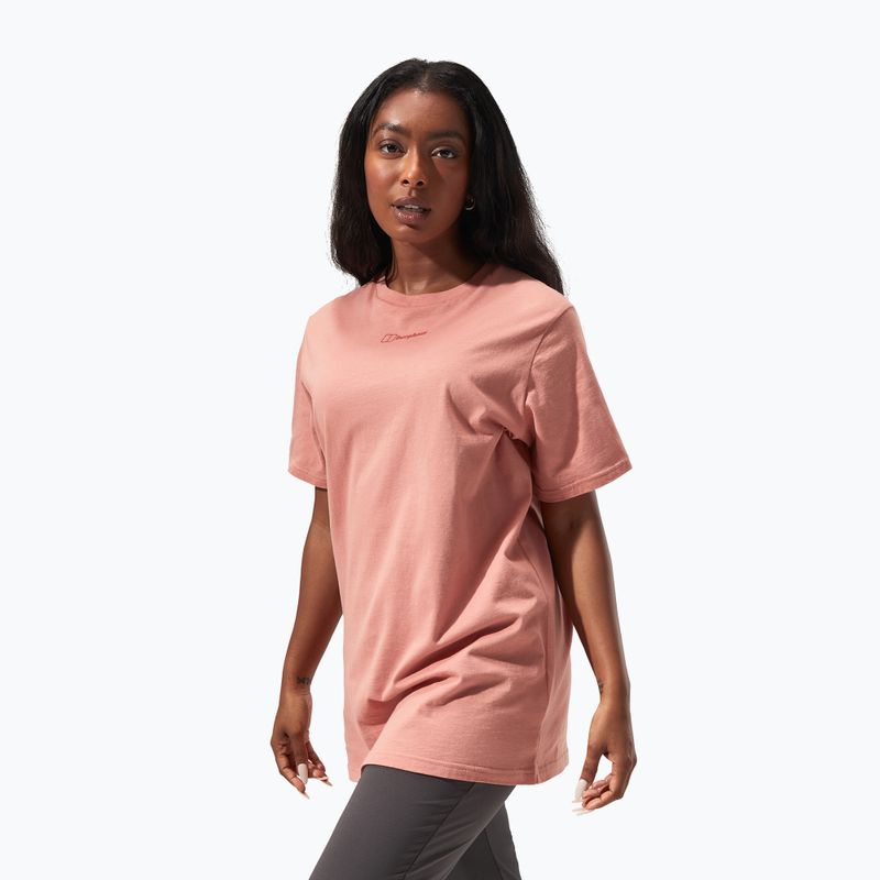 női póló Berghaus Boyfriend Logo rose dawn