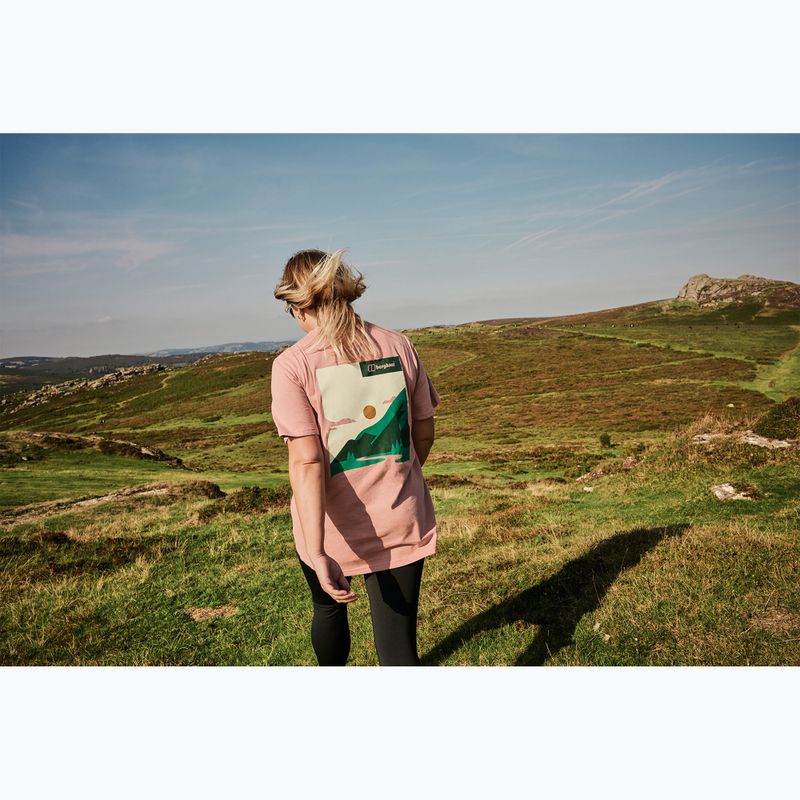 női póló Berghaus Boyfriend Logo rose dawn 12