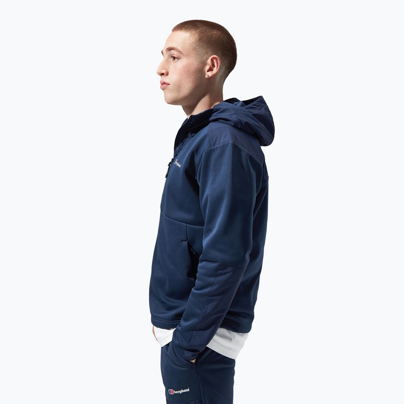 Férfi trekking pulóver Berghaus Reacon kapucnis pulóver Berghaus Reacon Hooded dusk 4